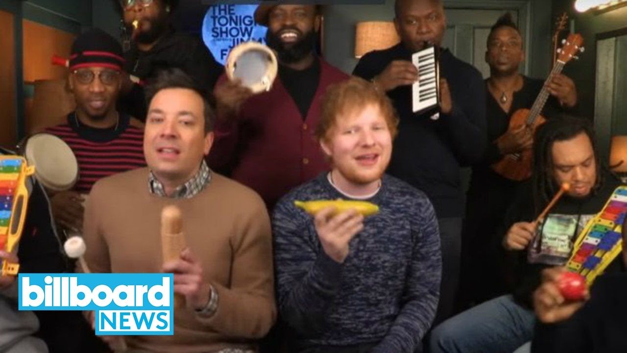 Ed Sheeran Shows His Hilarious Side In Jimmy Fallon’s New Game Segment 